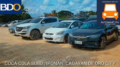 761 BDO Repossessed cars .